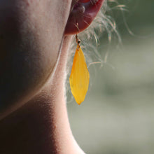Load image into Gallery viewer, Sunflower Botanical Earrings
