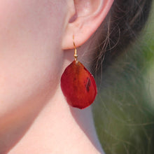 Load image into Gallery viewer, Rose Petal Earrings