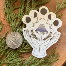 Load image into Gallery viewer, Inky Cap Mushroom Sticker
