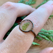 Load image into Gallery viewer, Fern Copper Ring
