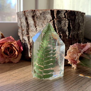 Handmade Fern Crystal
