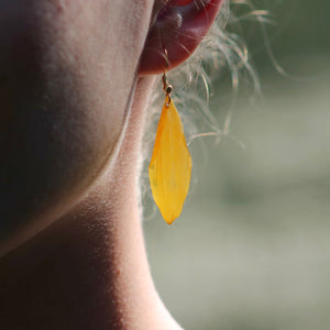 Sunflower Botanical Earrings